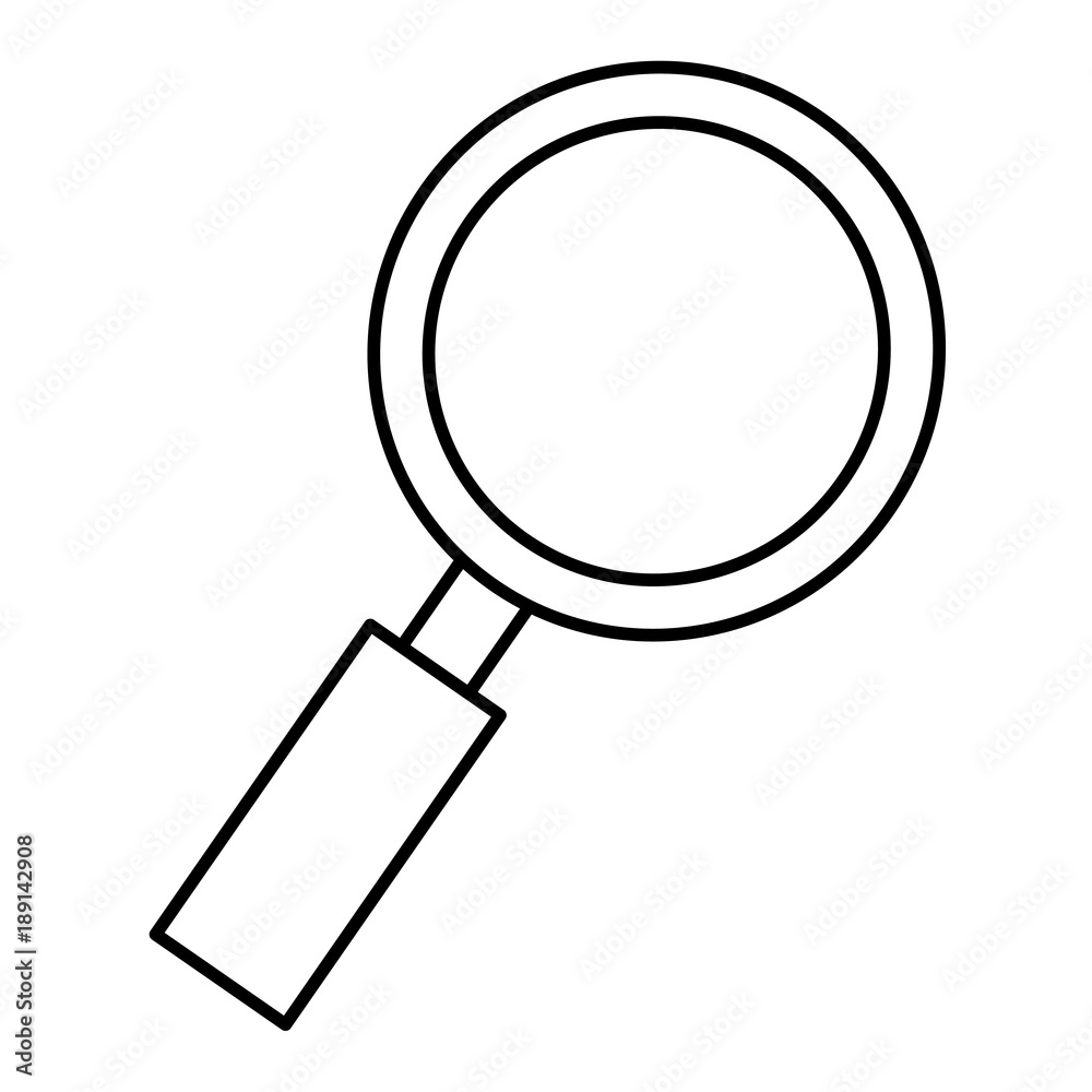 magnifying glass isolated icon vector illustration design magnifying glass isolated icon vector illustration design