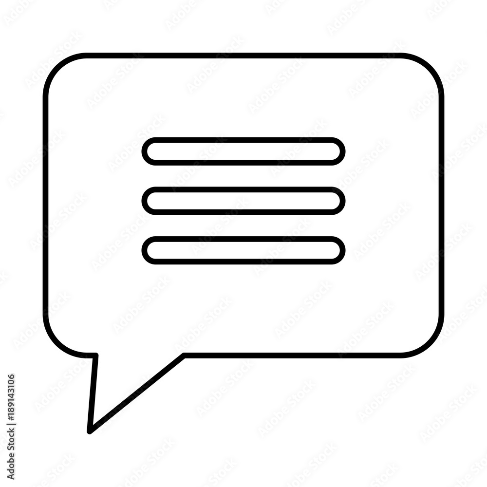 speech bubble isolated icon vector illustration design speech bubble isolated icon vector illustration design