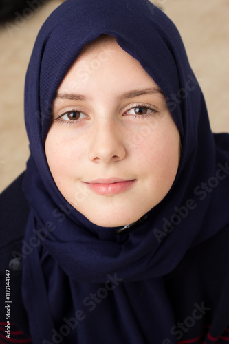 Young muslim girl