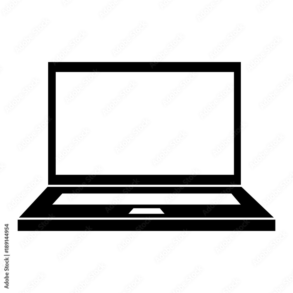 laptop computer isolated icon vector illustration design laptop computer isolated icon vector illustration design