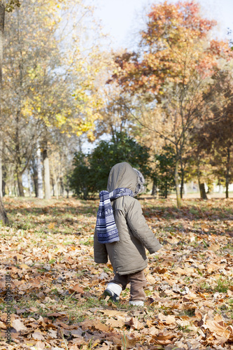 Child in autumn walk © rsooll