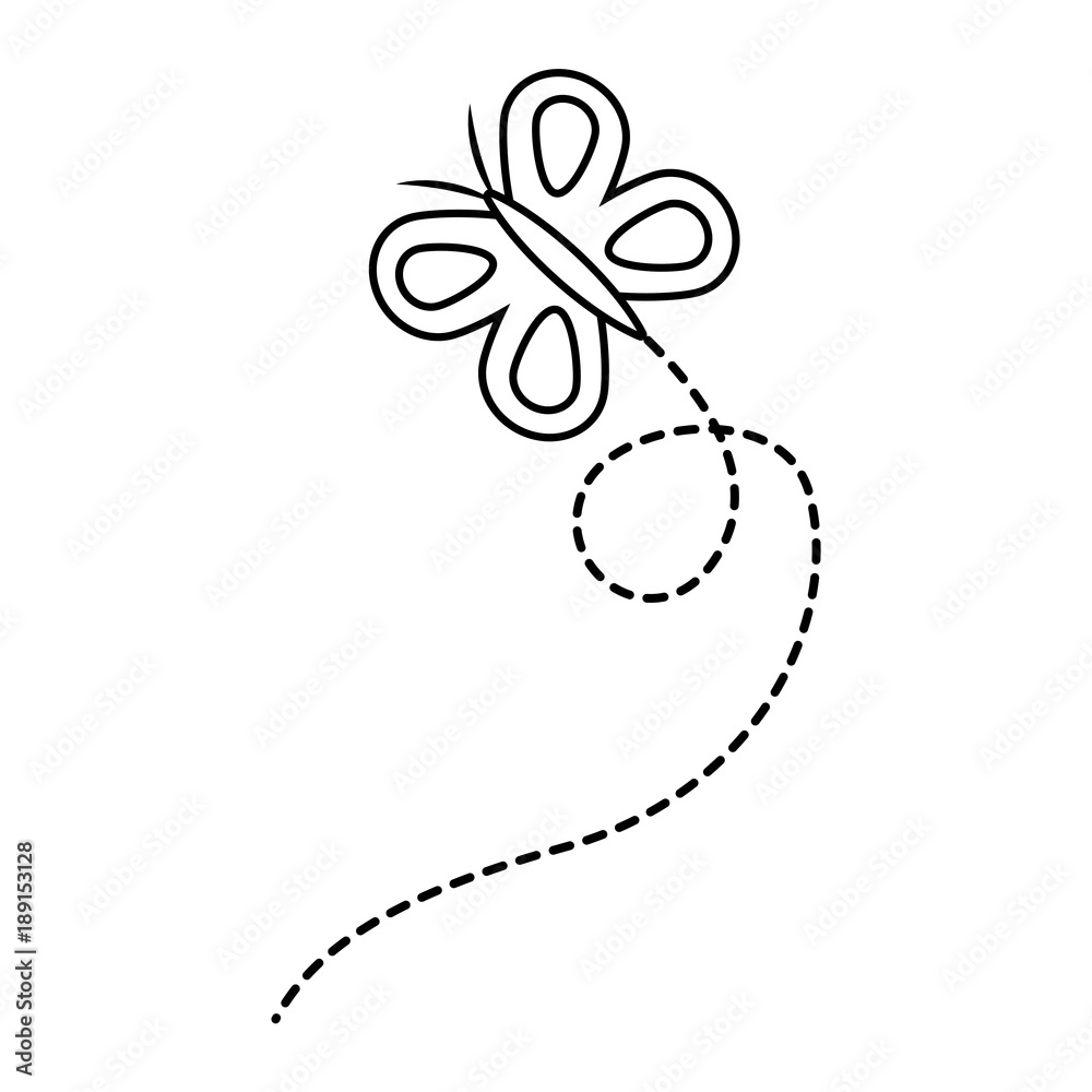flying butterfly cute insect cartoon vector illustration outline image Stock Vector | Adobe Stock flying butterfly cute insect cartoon vector illustration outline image Stock Vector | Adobe Stock