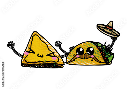 Quesadilla and burrito design