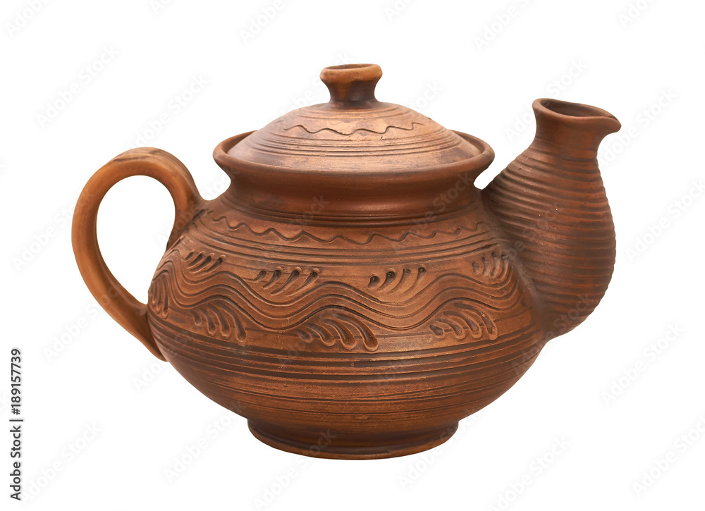 Jugs on white background Jugs on white background