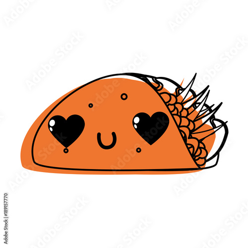 Isolated burrito design