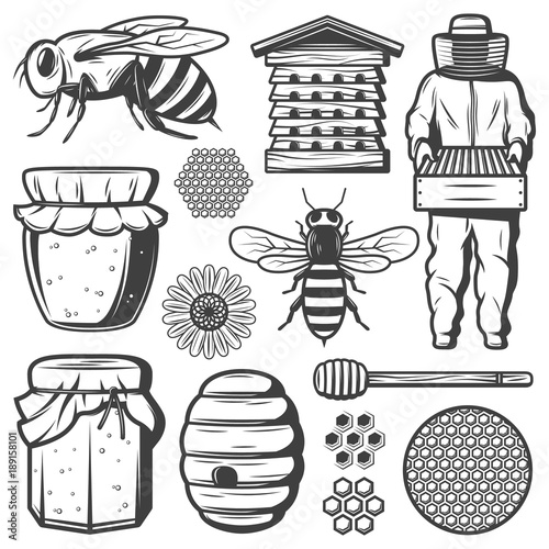 Vintage Honey Elements Collection