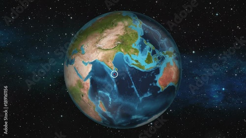 Earth Zoom In - Male, Maldives photo