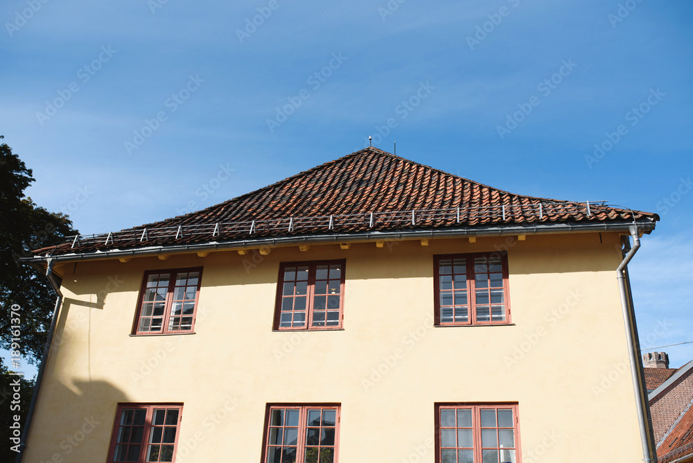 House with Tiled Roof