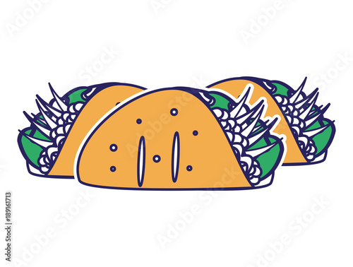 Isolated burrito design