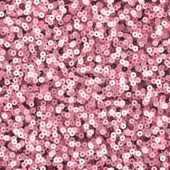 Canvas schilderij Glamour stijl patronen Roze glitter pailletten glamour patroon  © MicroOne