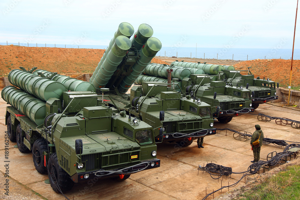 Russian anti-aircraft missile system C-400 Triumf Russian anti-aircraft missile system C-400 Triumf