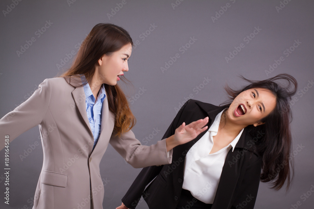 Slapping catfight Telegraph