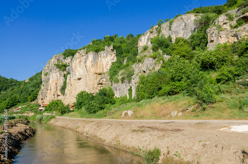 Gorge of the Cherni Lom river near Koshov village, Bulgaria