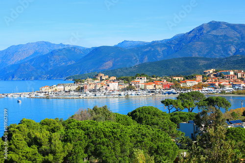 Saint Florent on Corsica Island, Mediterranean Sea, France