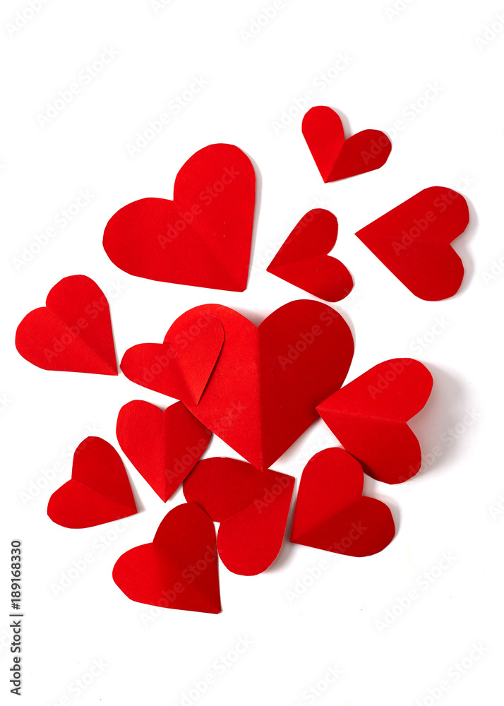 14th Valentine`s day hearts 14th Valentine`s day hearts