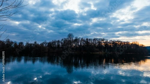 An awesome time lapse of a spectacular sunset taken with my camera on the edges of the Ticino river in Italy. Filming was done just before nightfall near a dam and a chestnut forest.