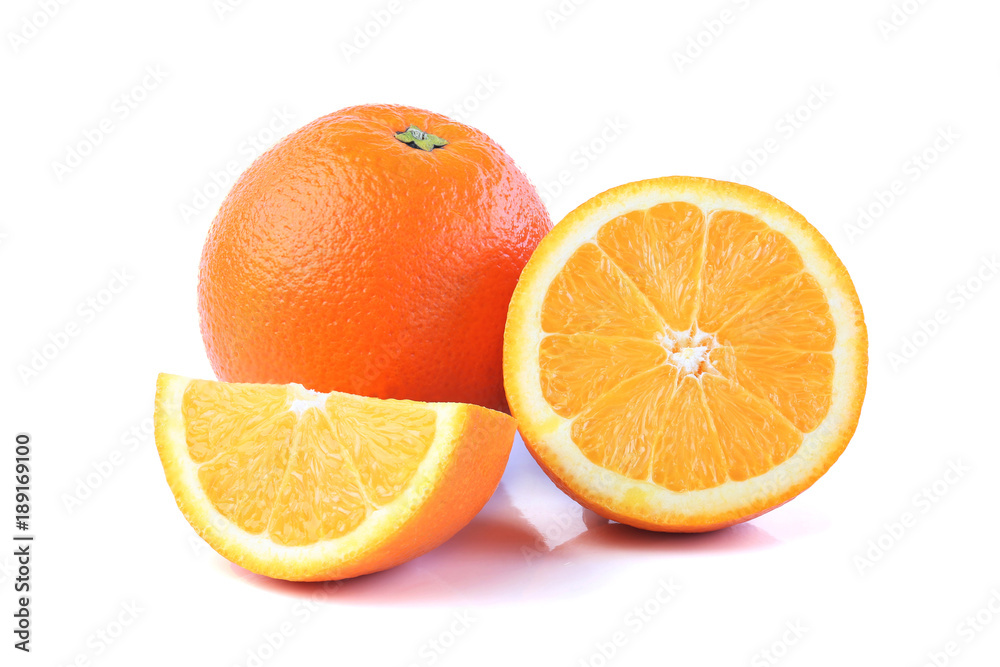 Oranges isolated on white Oranges isolated on white