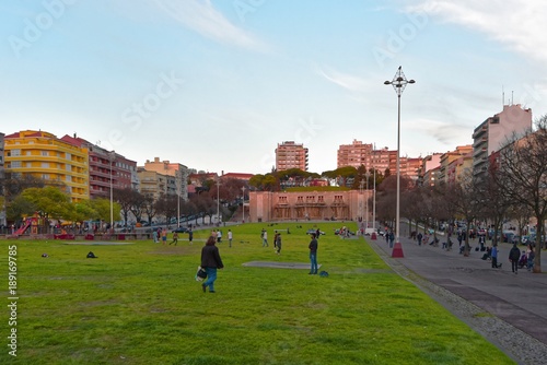 Lissabon - Alameda Dom Afonso Henriques photo