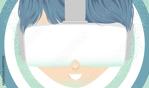 Kid Virtual Reality Backgro...