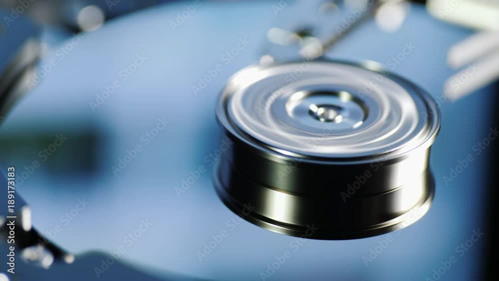 Storing and recording information is a computer hard drive detail Storing and recording information is a computer hard drive detail