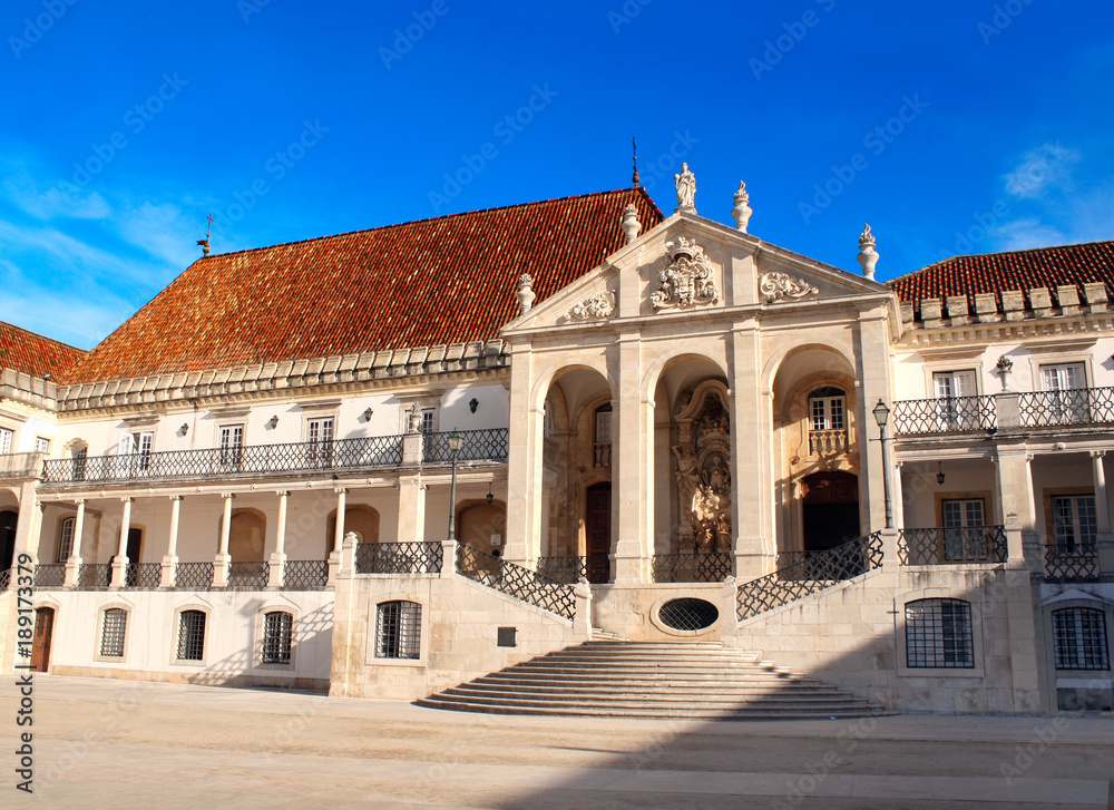 Fototapeta premium Entrance of Coimbra University, Portugal