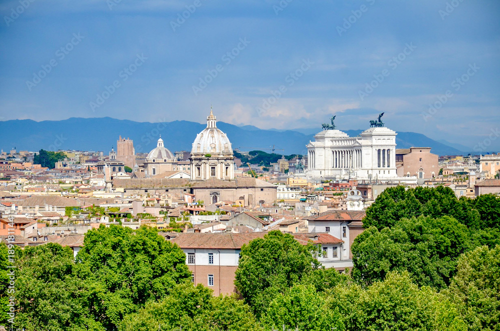 Rome, Italy Panoramic view