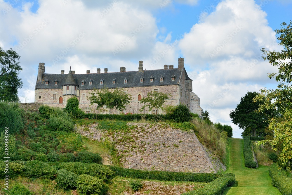 Le magnifique château de la Roche-Jagu en Bretagne