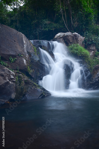 Phu Sai Dao Waterfall   Phu Soi Dao National Park  Utaradit  Thailand.