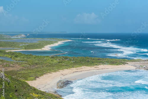 Guadeloupe, panorama from the pointe des Chateaux, beautiful seascape of the island   © Pascale Gueret
