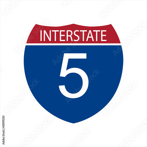 Interstate highway road