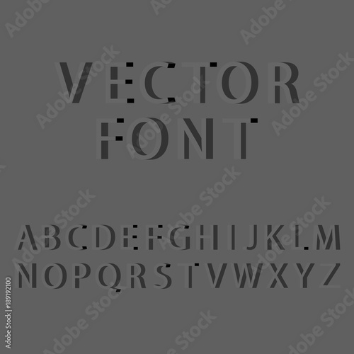 3d font vector