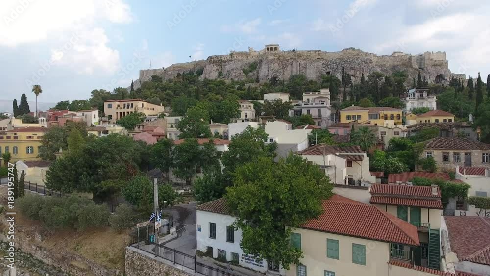 4K Drone Shot Of Athens Acropolis Parthenon 4K Drone Shot Of Athens Acropolis Parthenon