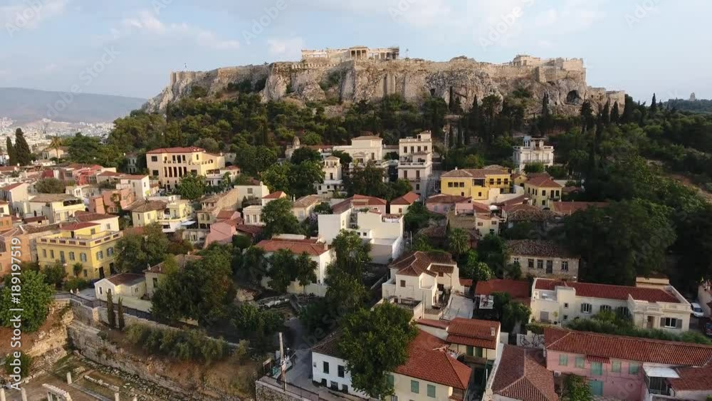 4K Drone Shot Of Athens Acropolis Parthenon 4K Drone Shot Of Athens Acropolis Parthenon
