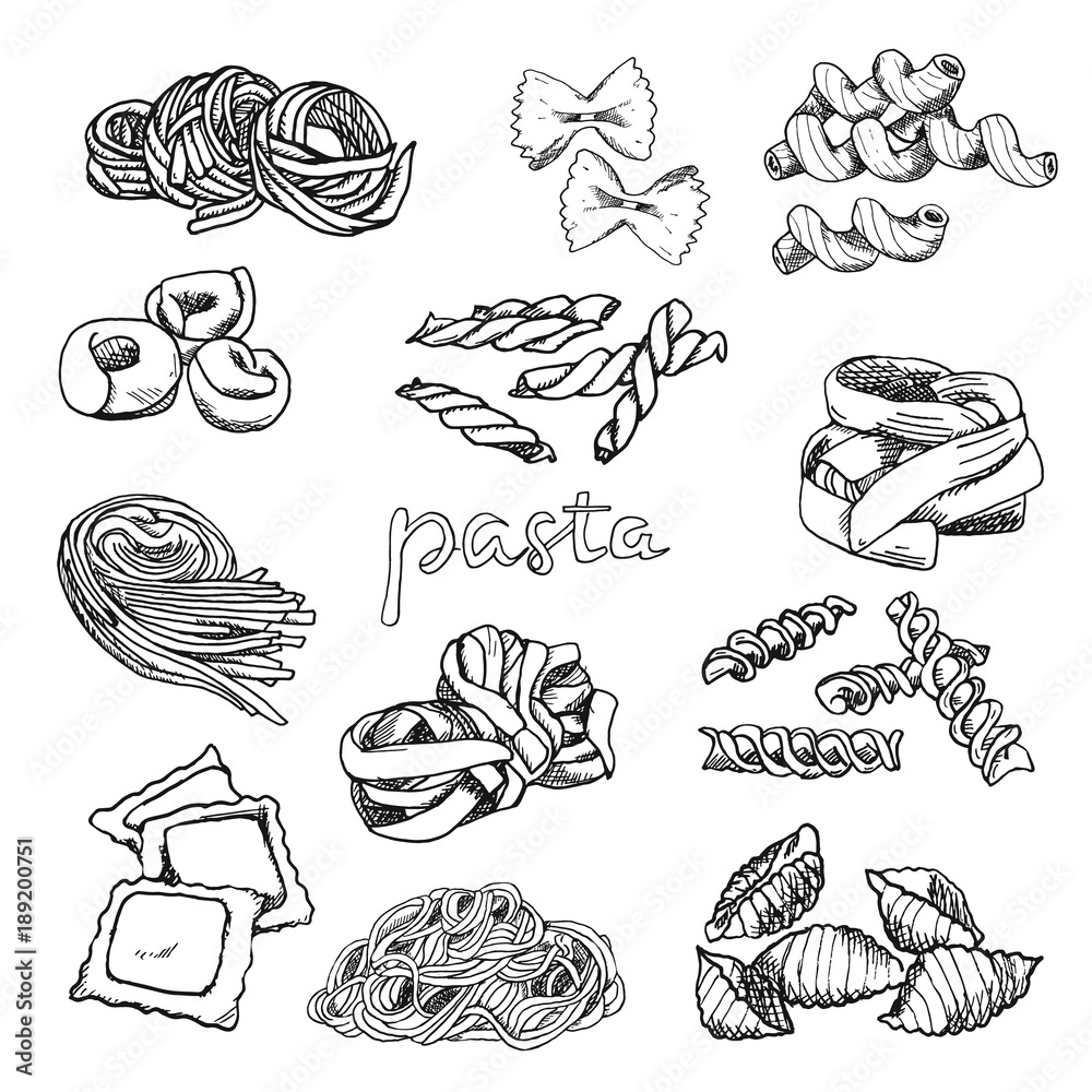 Vector illustration, wallpaper, backdrop. Vintage hand drawn sketch