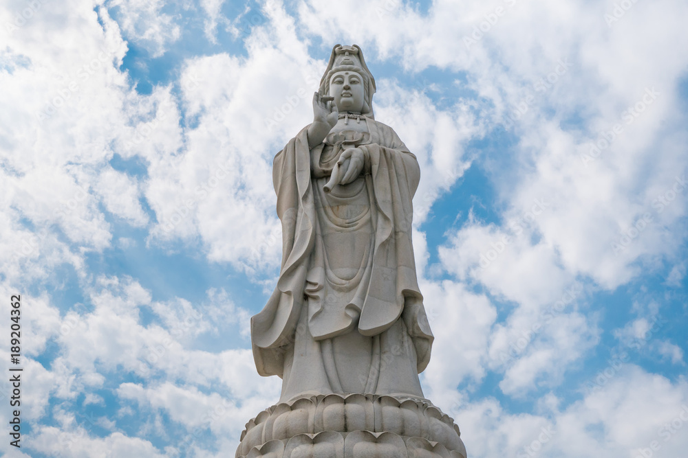 Guanyin or Guan Yin, known as the Goddess of Mercy