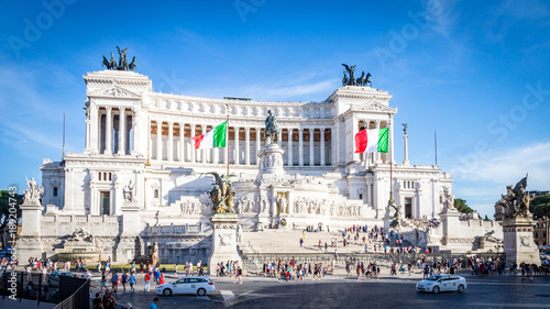 Le monument à Victor-Emmanuel II (Vittoriano) à Rome
