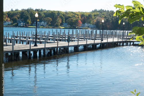 New Hampshire empty docks © Gerald