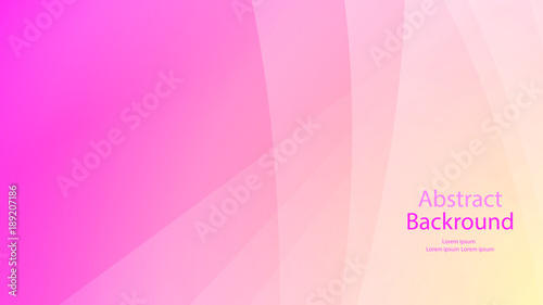 Pink color and white color background abstract art vector