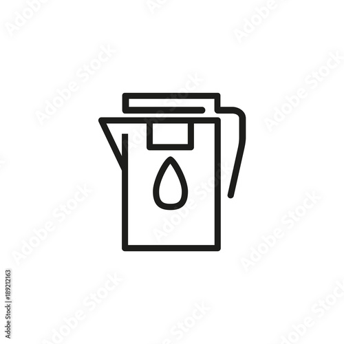 Water filter icon