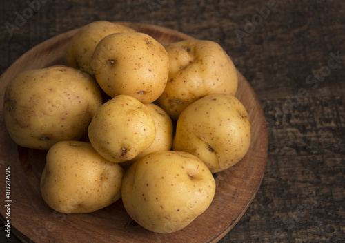 Creole potato or yellow potato  Solanum phureja   