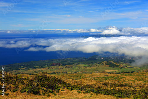 Pico volcano (2351m) on Pico Island, Azores, Portugal, Europe