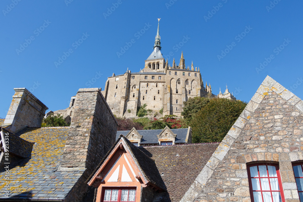 Fototapeta premium Abbaye du Mont Saint-Michel