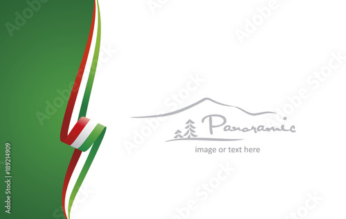 Hungary abstract brochure cover poster background vector