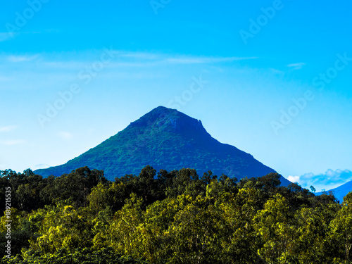 CLEAR VIEW ON THE MAURITIUS MOUNTAIN