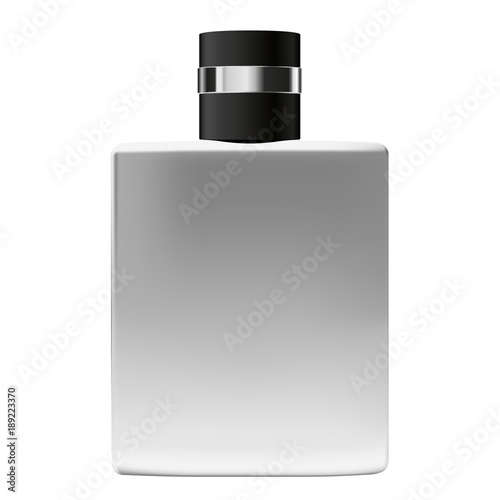 Metallic Bottle With Black Cap