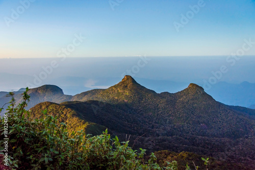 View from the Adams peak, Sri Lanka