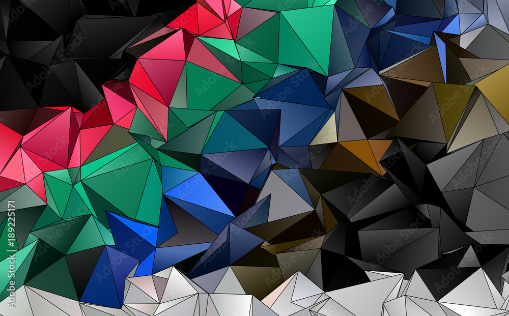 Fototapeta premium Abstract Polygonal background