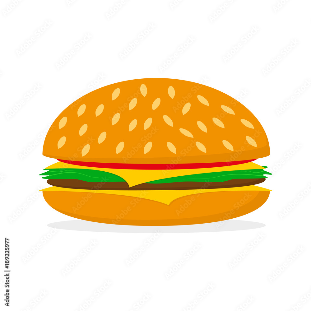 Hamburger icon. Vector illustration. Hamburger icon. Vector illustration.