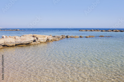 Mediterranean sea landscape. Cavo Greco  Cyprus.