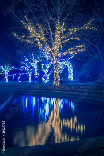 christmas season lights and decorations at daniel stowe gardens belmont ncac